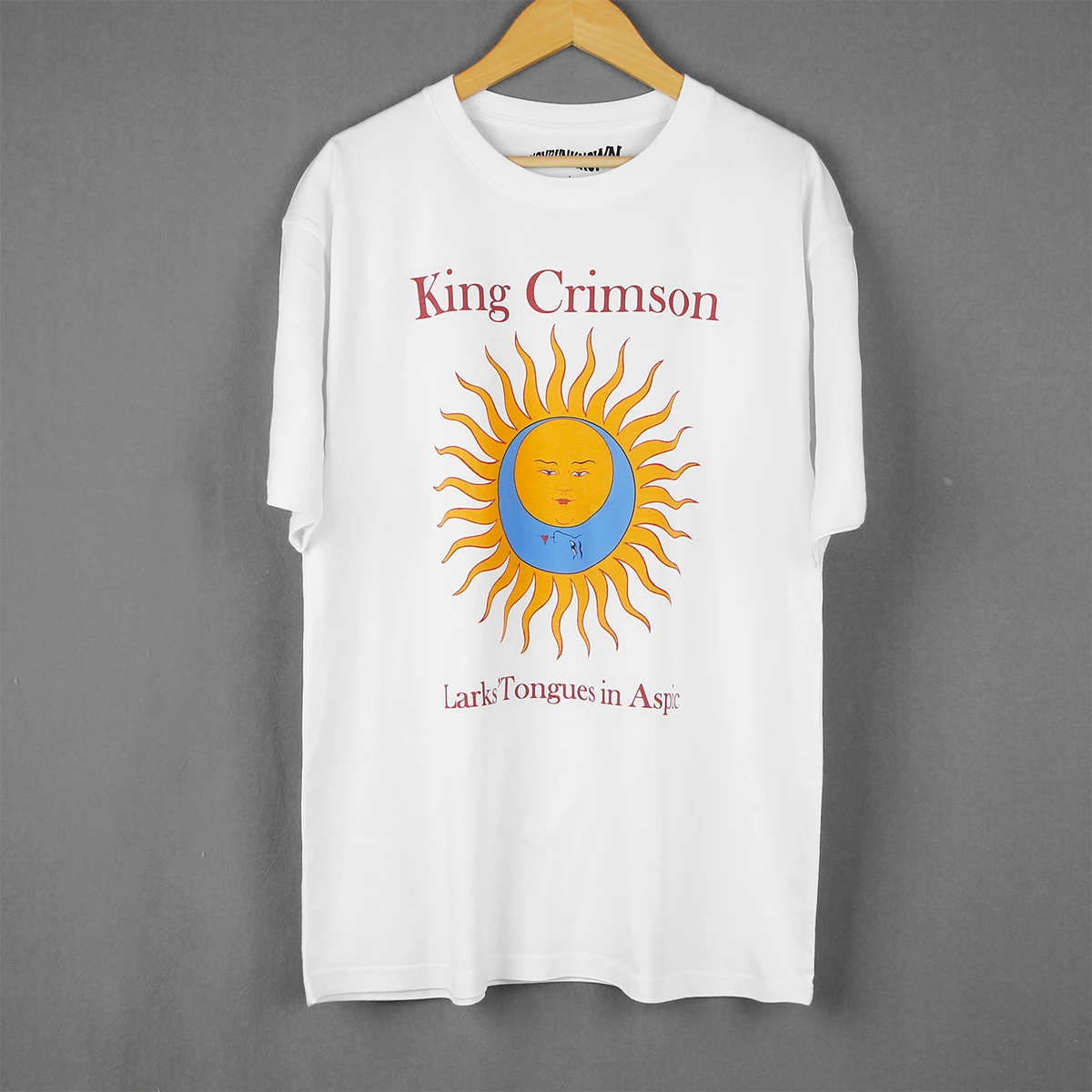 King Crimson T-Shirt Prog Rock Experimental Rush Genesis Yes Men Summer Cotton Men\'s Clothing Short Sleeve Tee Shirt