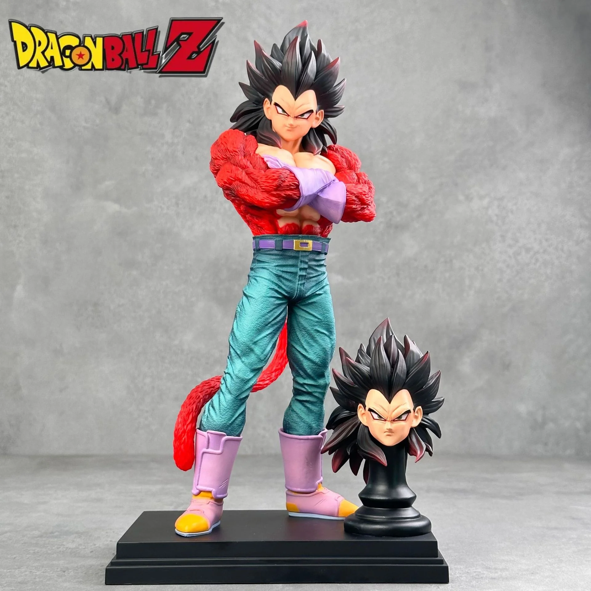 

JT and VF Dragon Ball Anime Super Saiyan 4 Vegeta Brother Planb Anime Statue Dx Goku Model Collection Custom Desktop Toy Gift