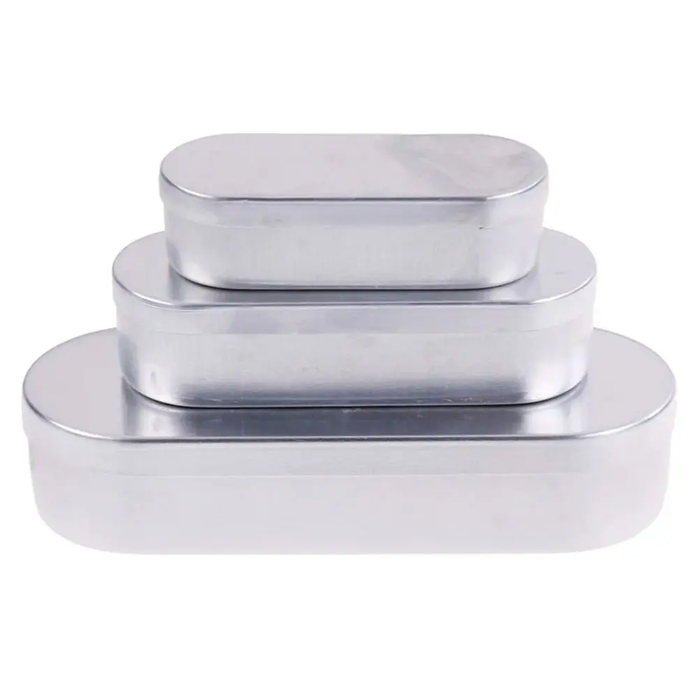 1Pcs Resistant High Temperature Sterilization Box Aluminum Alloy 2ml/5ml/10ml/20ml Manicure Sterilizer with Lids