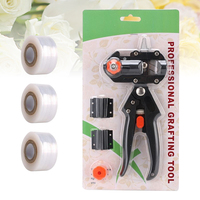 3pcs Professional Grafting Shear Gardening Pruner Ω Cut Multi Function Tool Bud Cutter Tree Scissor Plant