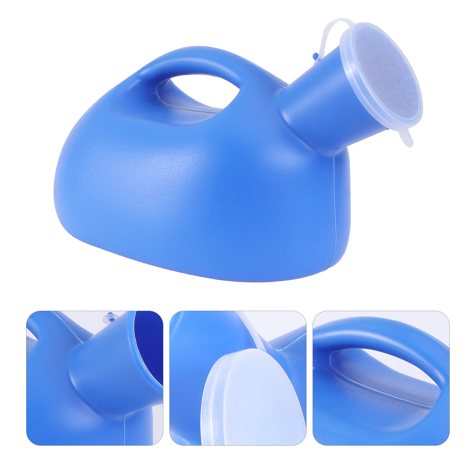 Travel Potty Pee Bottle Urinal for Outdoor with Cover Thicken Portable Toilet Urination Device Man