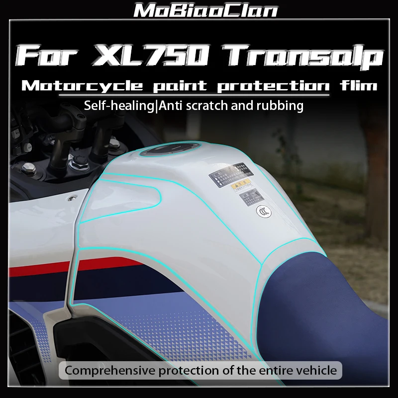 For Honda XL750 Transalp invisible sticker TPU transparent body vehicle paint surfaceprotection film modification accessories
