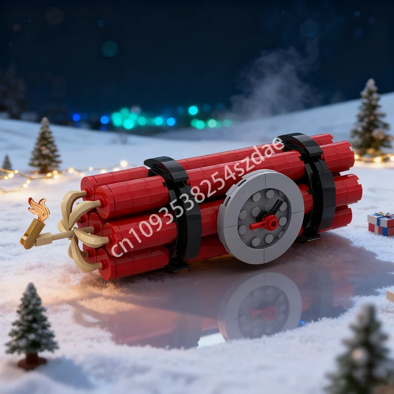 

150 шт. MOC TNT модель строительные блоки строительство сборка творческая идея образование кирпич рождественские подарки детские игрушки на день рождения