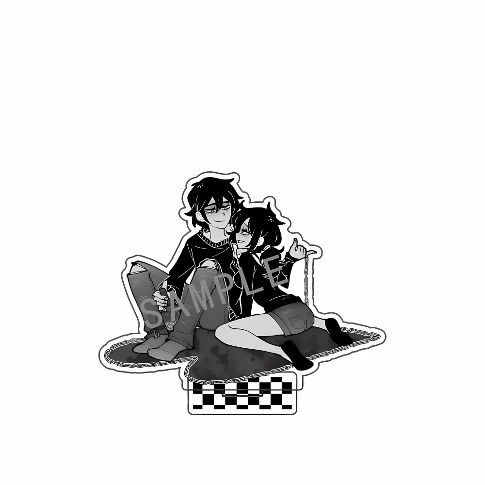 Game The Coffin of Andy and Leyley 15CM Cute Anime Acrylic Stand Keychain Character Model Desk Decor Collect Fan Gifts - view 2