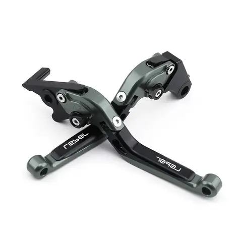 होंडा रिबेल 250 300 500 2017-2022 मोटरसाइकिल एक्सेसरीज के लिए क्लच लीवर ब्रेक सेट एडजस्टेबल हैंडल सेट हैंडल लीवर 8 best sales विद्रोही 250 - №6