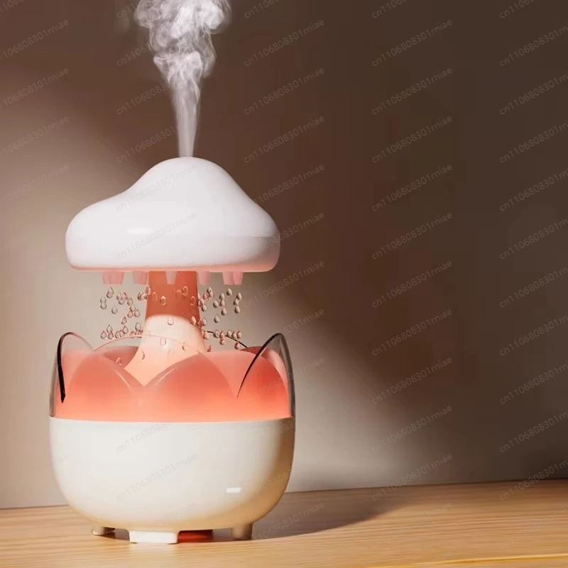 Mushroom Aromatherapy 2-in-1 Essential Oil Diffuser, Nimbus Humidifier, 7-Color Equipment for Bedroom and Desk