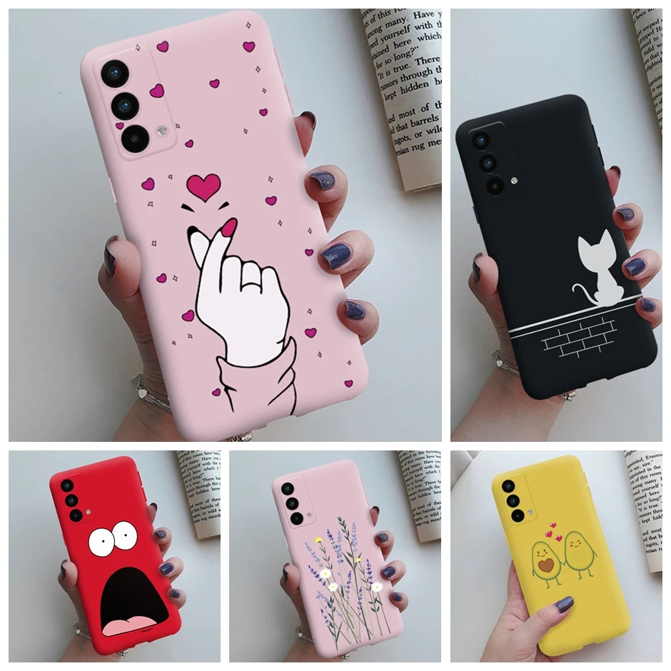 Cover For OPPO Realme GT Master Edition Case Casing New Fashion Candy Color Cute Cartoon TPU Shockproof Phone Shell Coque Fundas