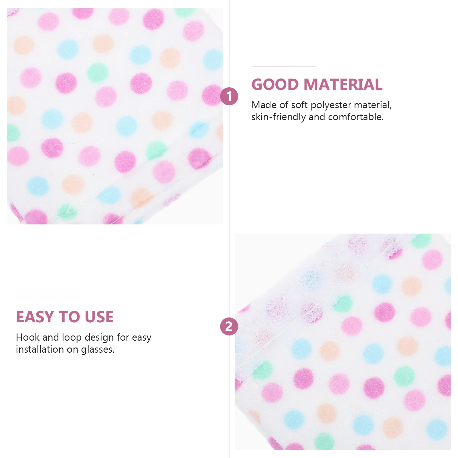 

4 Pcs Sunglasses Ear Pads Hooks Protective Wrap Cushions Wraps Eyeglass for Ears