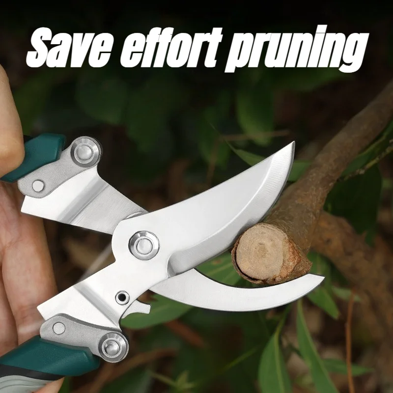 Stainless Steel Pruners Multifunctional Gardening Pruning Shears Portable Folding Pruners Professional Garden Pruning Tools