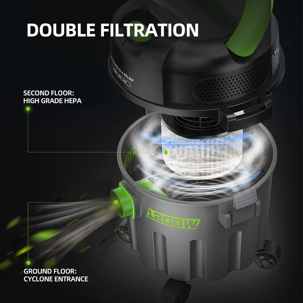 High Suction Vacuum Cleaner High-power Robot Aspirapolvere Vacuum Cleaner Car Wash Meisew Cleaning