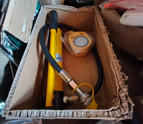 Ultra Thin Hydraulic Jack, Independent Electric Hydraulic Cylinder 10T/20T/30T/50T/100T