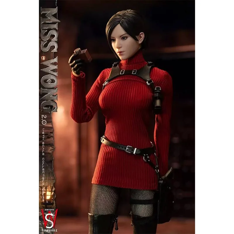 Original SWTOYS FS062 1/6 Soldier Ada MISS WONG 2.0 Moveable Eye