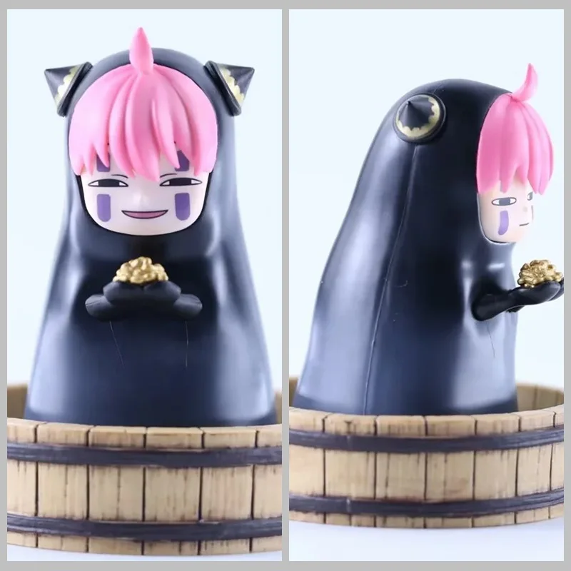 

Spy playhouse, Ania COS faceless man, tabletop ornament, exchangeable face, doll model, boxed figure.