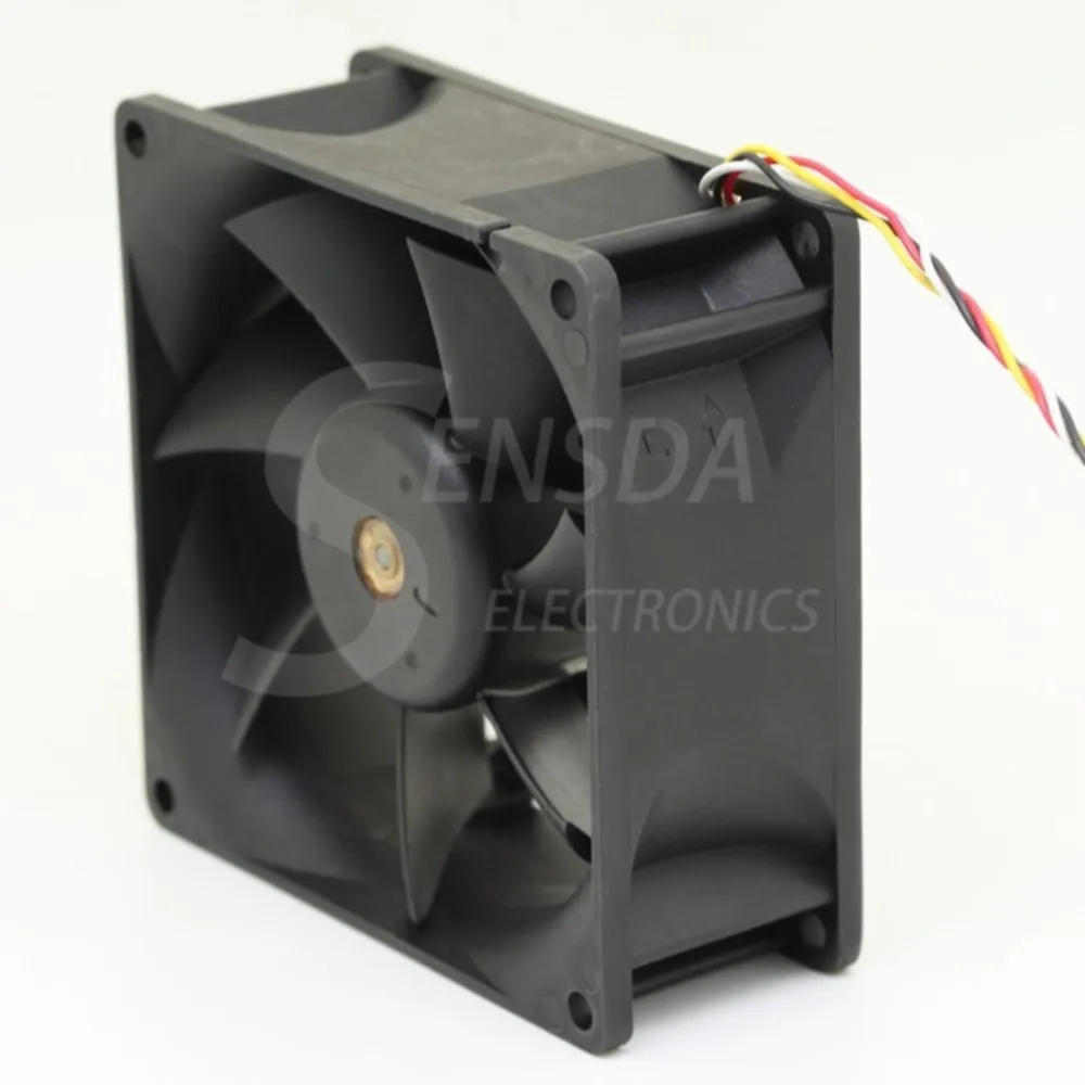 

92mm Fan for AVC DA09238B24H-018 24V 0.7A 92x92x38mm High-Performance Square Cooling Computer Server Inverter 3-Wire