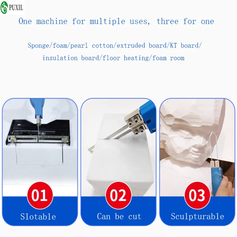 Electric Foam Cutter Hot Knife Cutter Tool Styrofoam Cutting Machine Hot Knife Rope Cutter Hot Wire Kit Foam Cutting Pen 150W