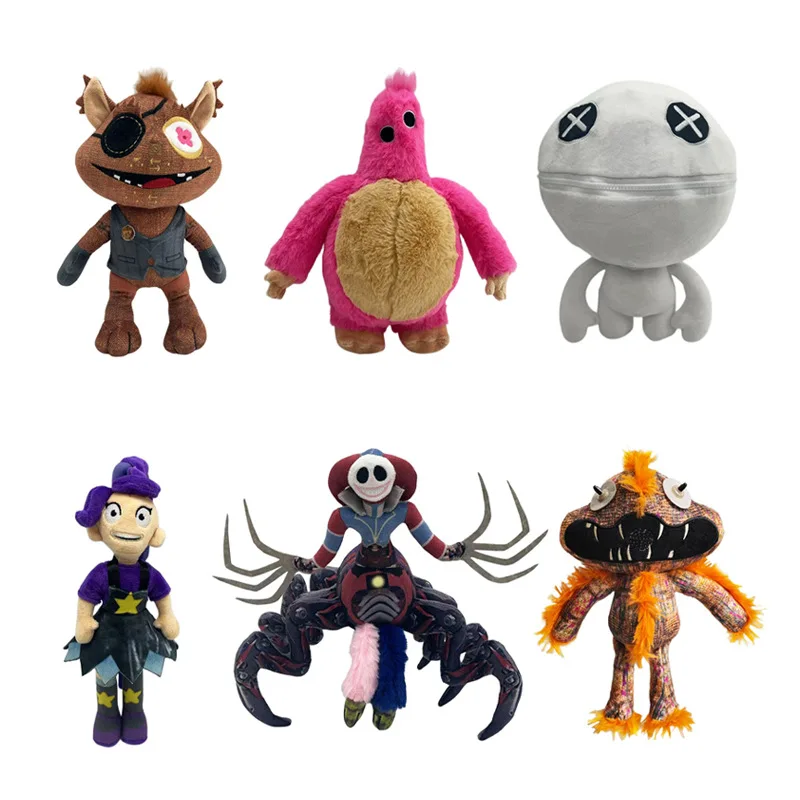 

The Prototype Wrongside Outimals Plush Soft Stuffed Doll Horror Game 5 Anime Character Toy Gift For Teens Gamers Fans Home Decor