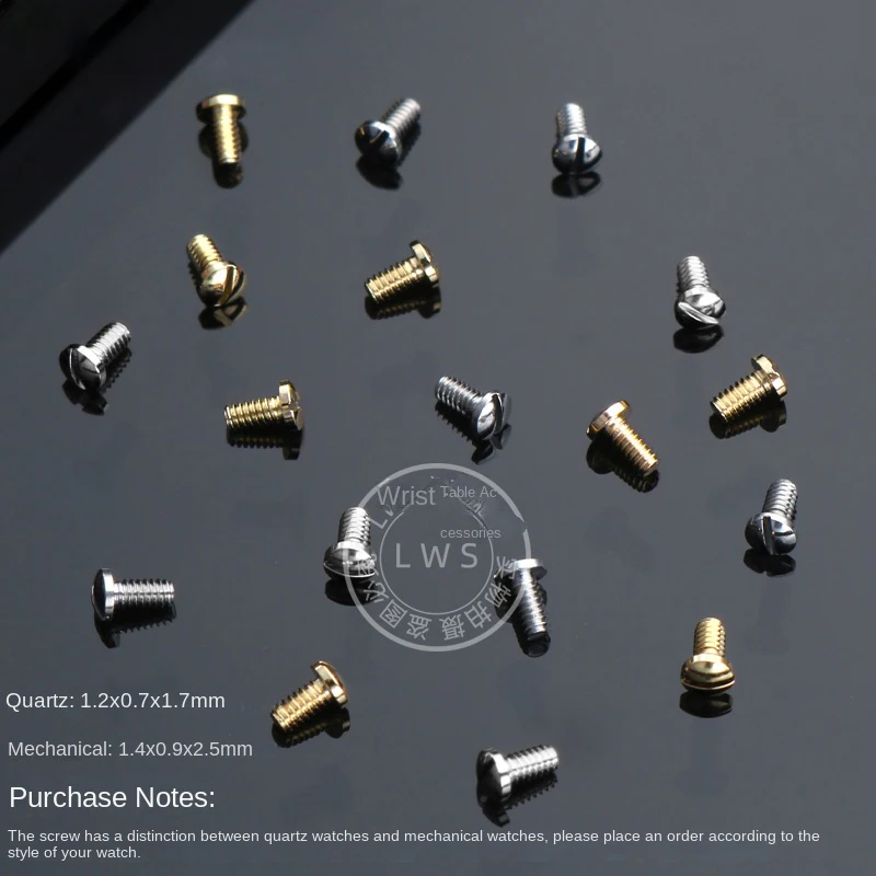 Repair watch accessories screws for Longines La Grande watch back cover screws L4.209.4 Quartz L4.709 Mechanical watch screws