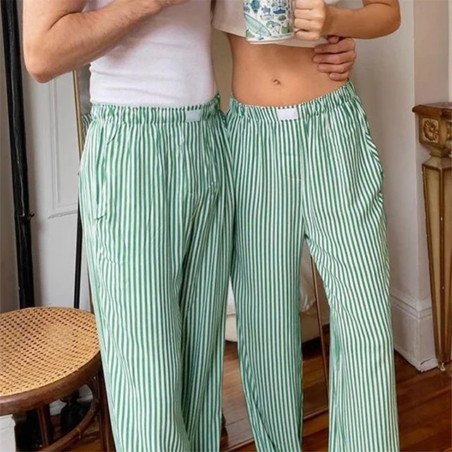 

Spring Summer Women's Loose Wide Leg Pants High Waisted Casual Pants for Women and Men Trousers