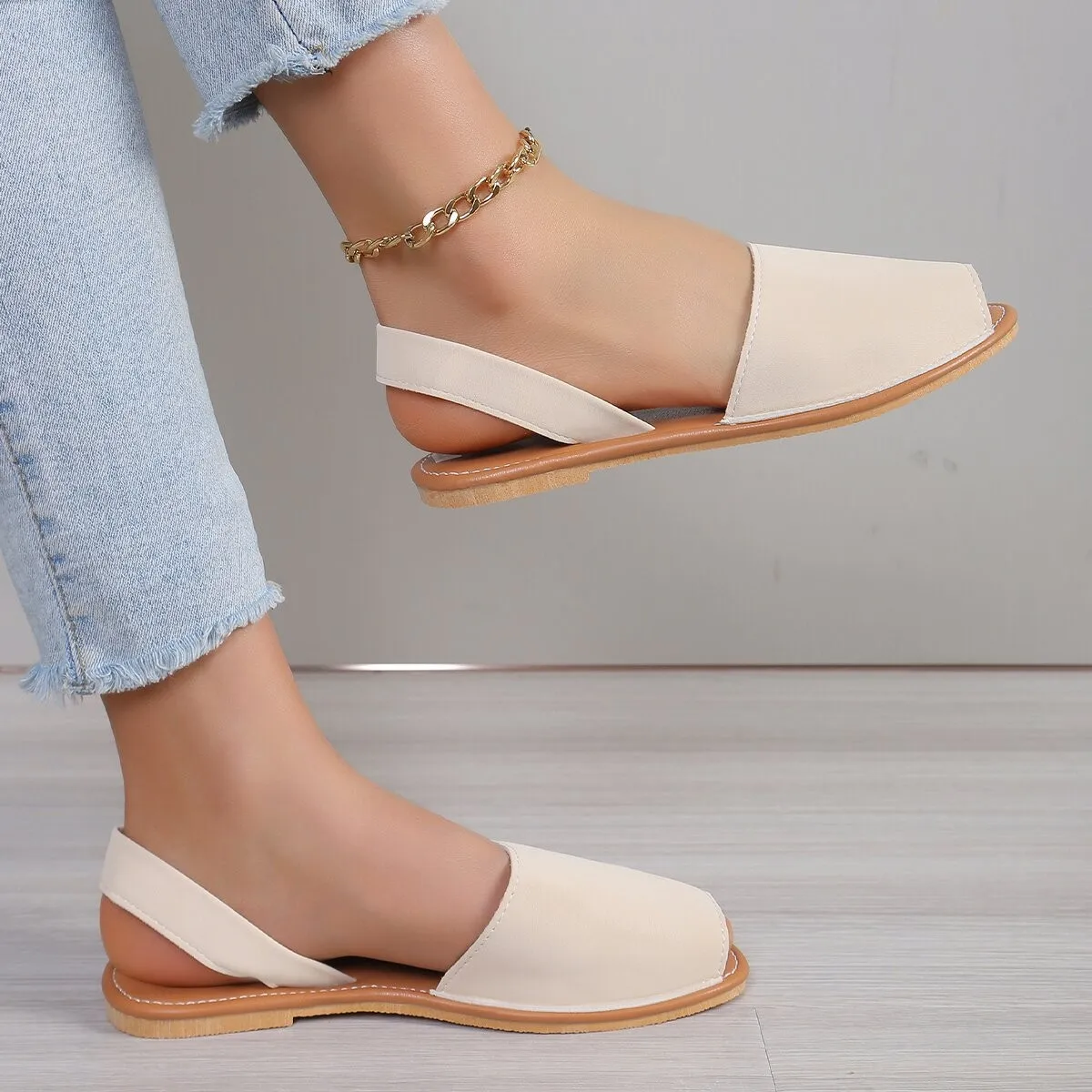 Summer Women Wedge Sandals Premium Orthopedic Open Toe Sandals Vintage Anti-slip Leather Casual Female Platform Retro Shoes