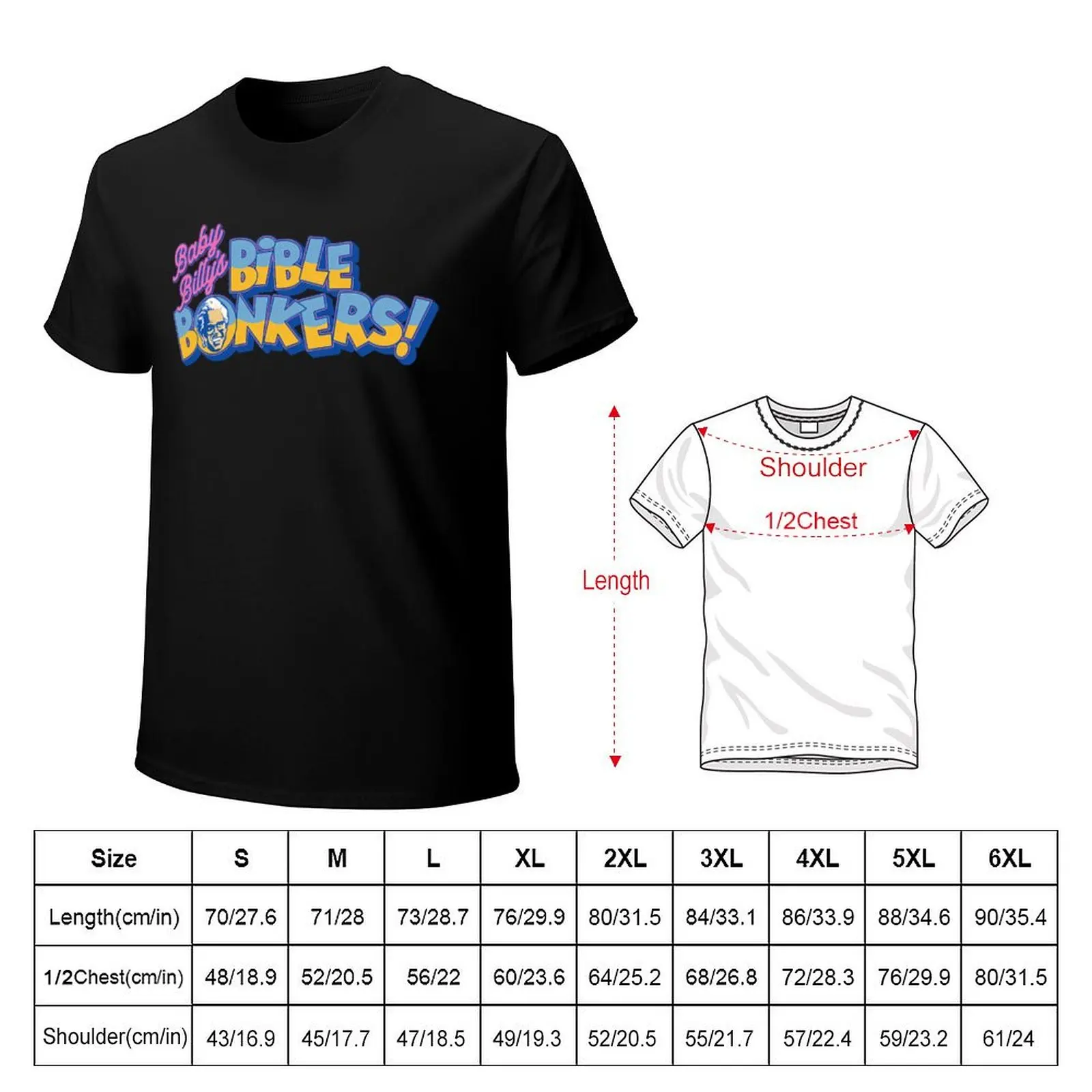 Baby Billy'S Bible Bonkers Game Show Logo T-Shirt Simple Trendy Casual T-Shirt