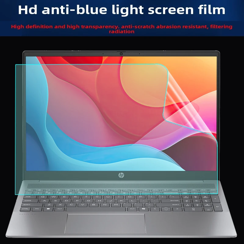 For HP Pavilion 16-AG 16-af 16t-af silicone keyboard film 16-inch laptop screen protective film HD toughened film anti-blue film