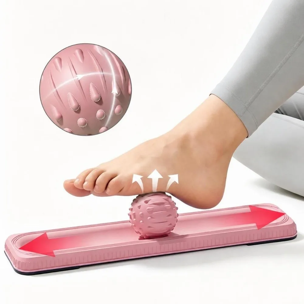 Non-Slip Foot Massage Roller Portable Acupressure Nodes Deep Tissue Massage Ball Effective Relaxing Myofascial Release Tool