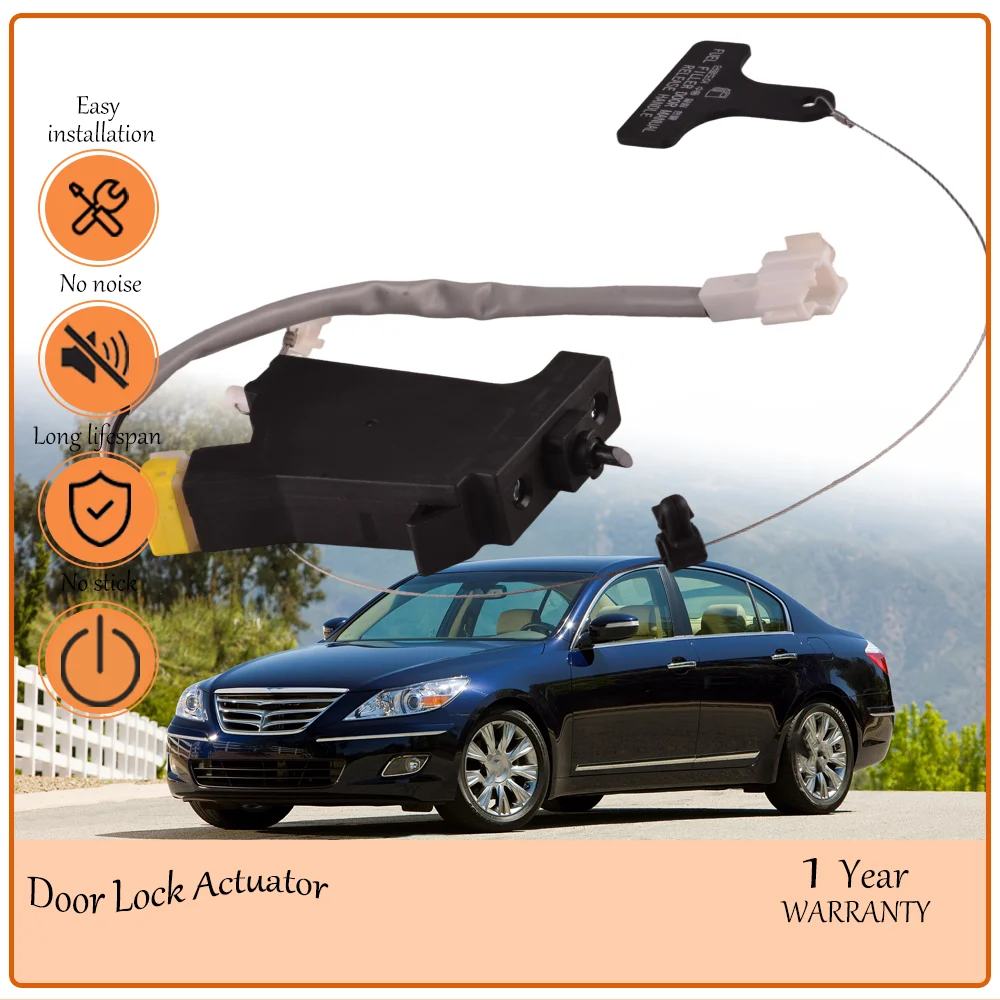 

Fuel Lid Unit, applies 2009-2014 Hyundai Genesis, Factory fuel door actuator with standard structure, oem 81590-3M000,815903M000