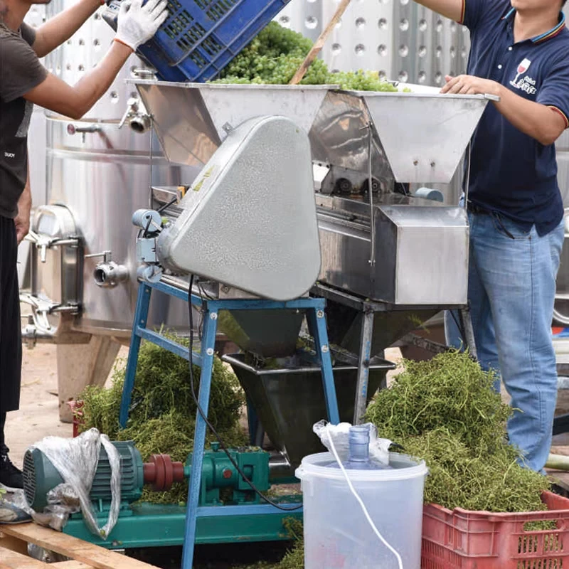 

Grape stem winemaking equipment grape fruit crusher for large wineries