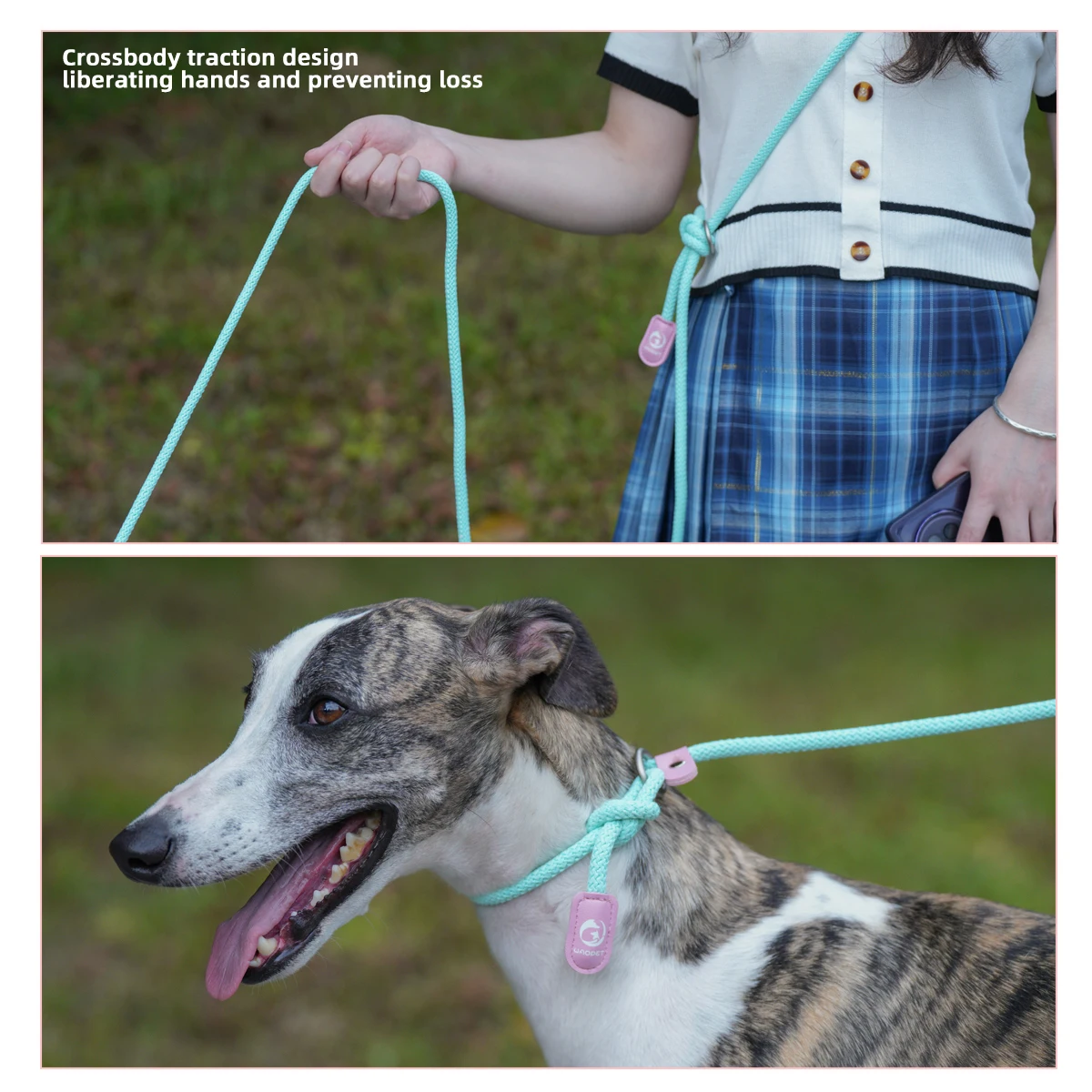Walking Dog Rope For Running Jogging Belt With Hands Freely Pet Dog Adjustable Dog Harness-Leash Waist Belt Chest Strap Traction