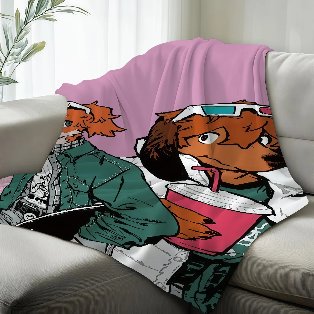 Cartoon S-SMELL N-Nagabe Blanket Suitable For Sofas Beds Offices Cars Outdoor Travel An Ideal Gift For Friends Family