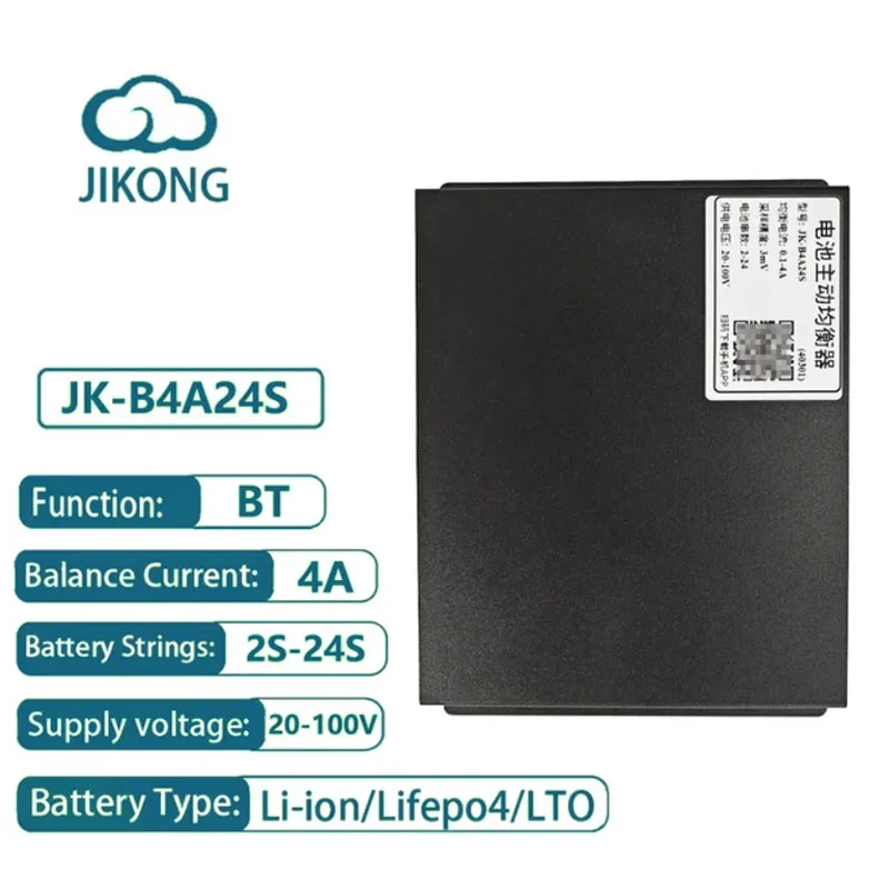 jikong JK-B4A24S Smart Active Equalizer 4S 8S 16S 20S 24S 4A Active Balancer for LiFePo4 Li-ion LTO Storage Balance Board