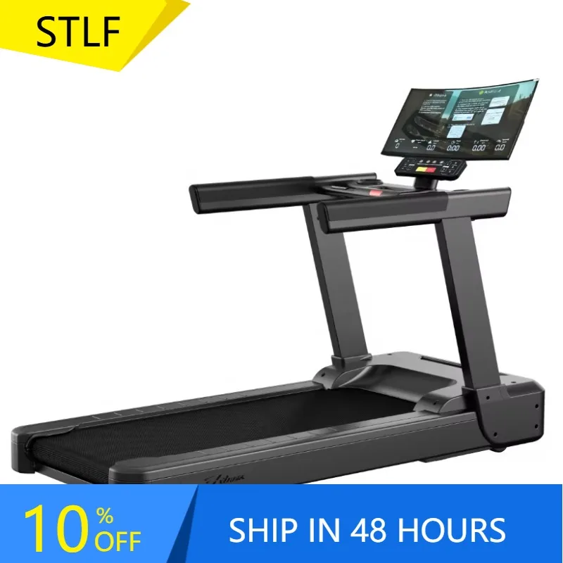 YTYIN LZX-L30T Multifunction Commercial Running Treadmill With Curved Screen And Ac Motor For Sale