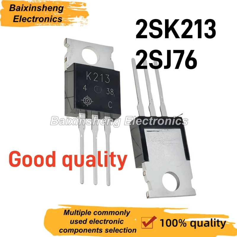 10PCS Good quality 2SK213 2SJ76 TO-220 K213 J76 Audio amplifier pairing tube
