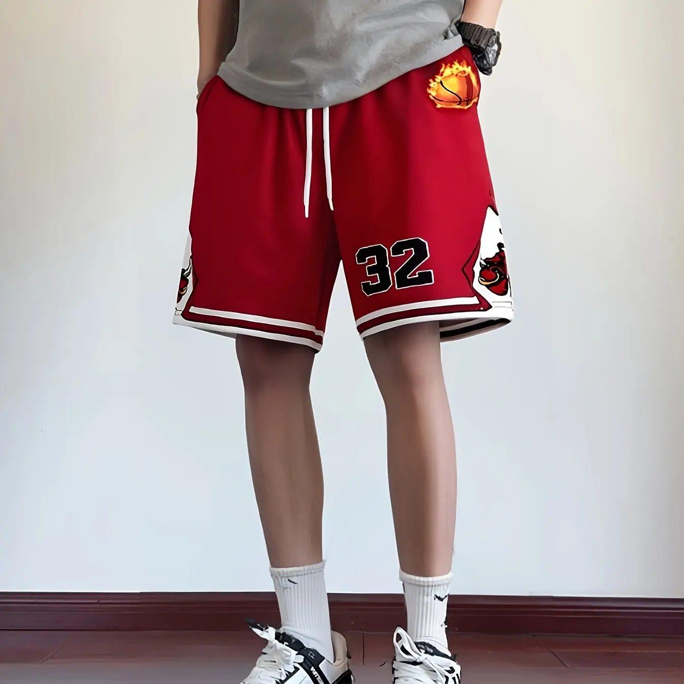 2026 Summer Fashion New Style  Men's 3D Print Beach Shorts Y2K Oversized Casual Pants Suitable for Daily and Training Wear