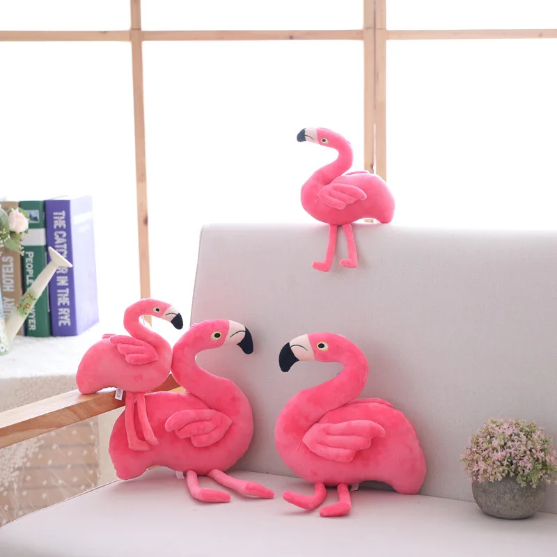 Realistische Flamingo Plüsch tier weichen Plüsch Stofftier Flamingo Kissen kawaii peluche Raum dekoration Kinder Geburtstags geschenk