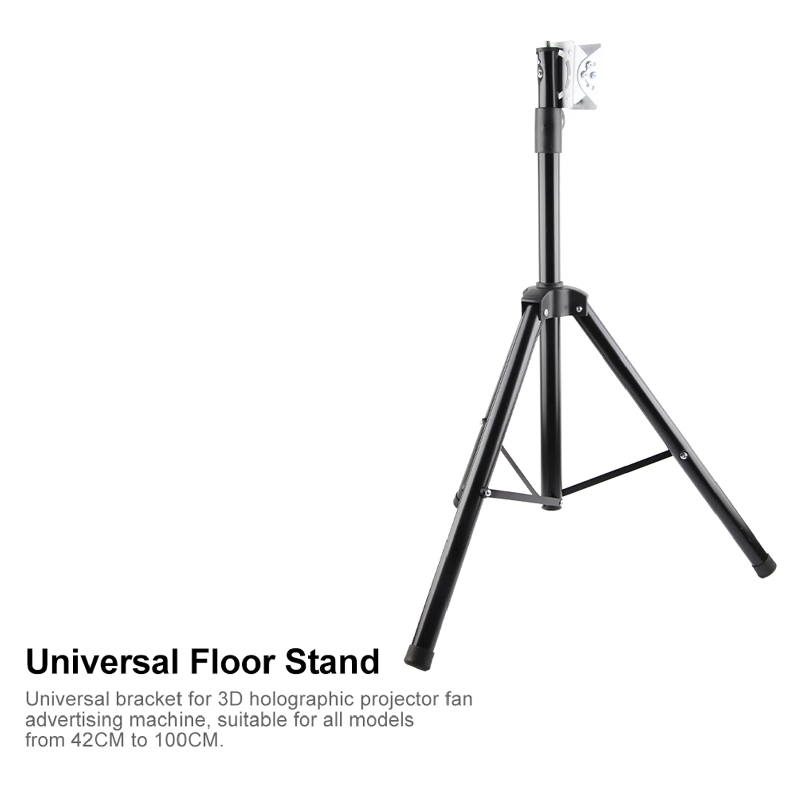 Metall Stativ Halterung Befestigung Stativ Halterung für 3D Holographische Projektor Fan Werbung Maschine 42 cm/50 cm/56 cm/60 cm/65 cm/100 cm