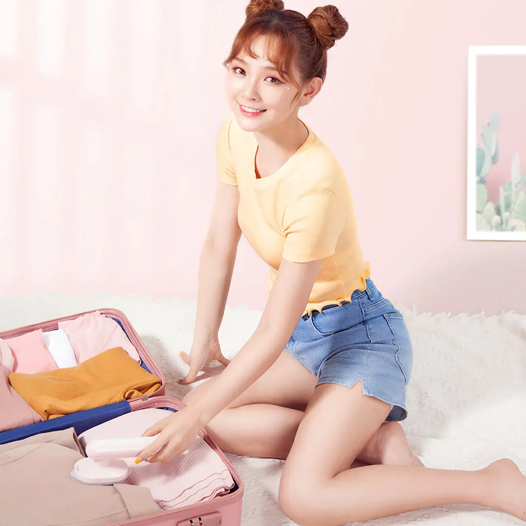 Lofans Wireless Ironing Machine Cordless Electric Iron for Shirt Garment 250g Light Weighted for Travelling Business Trip