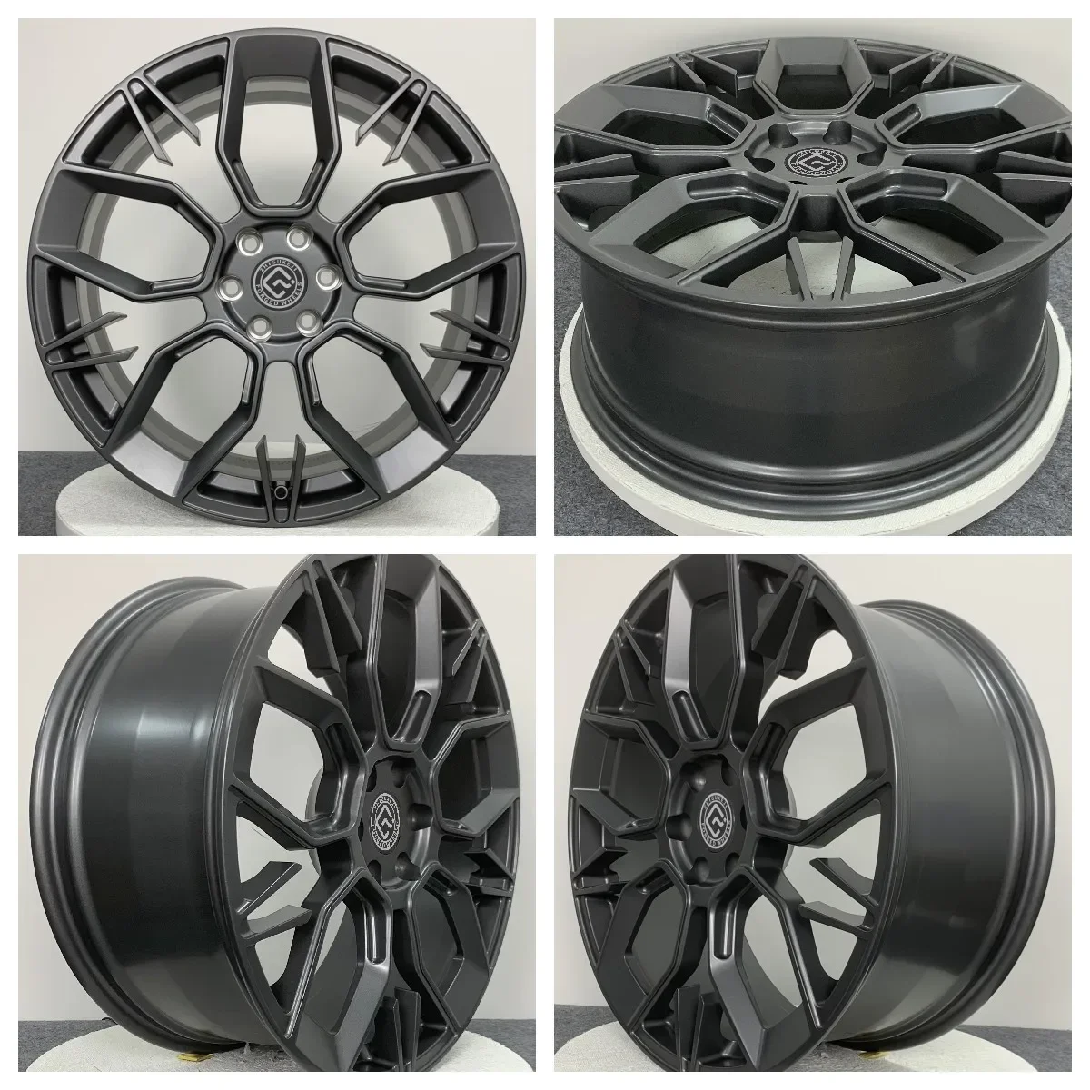 New 20 Inch 5X120 PCD Alloy Wheels 5 Holes Polished Finish with 25/40/50/10mm ET & 120/115/120.65/108mm PCD