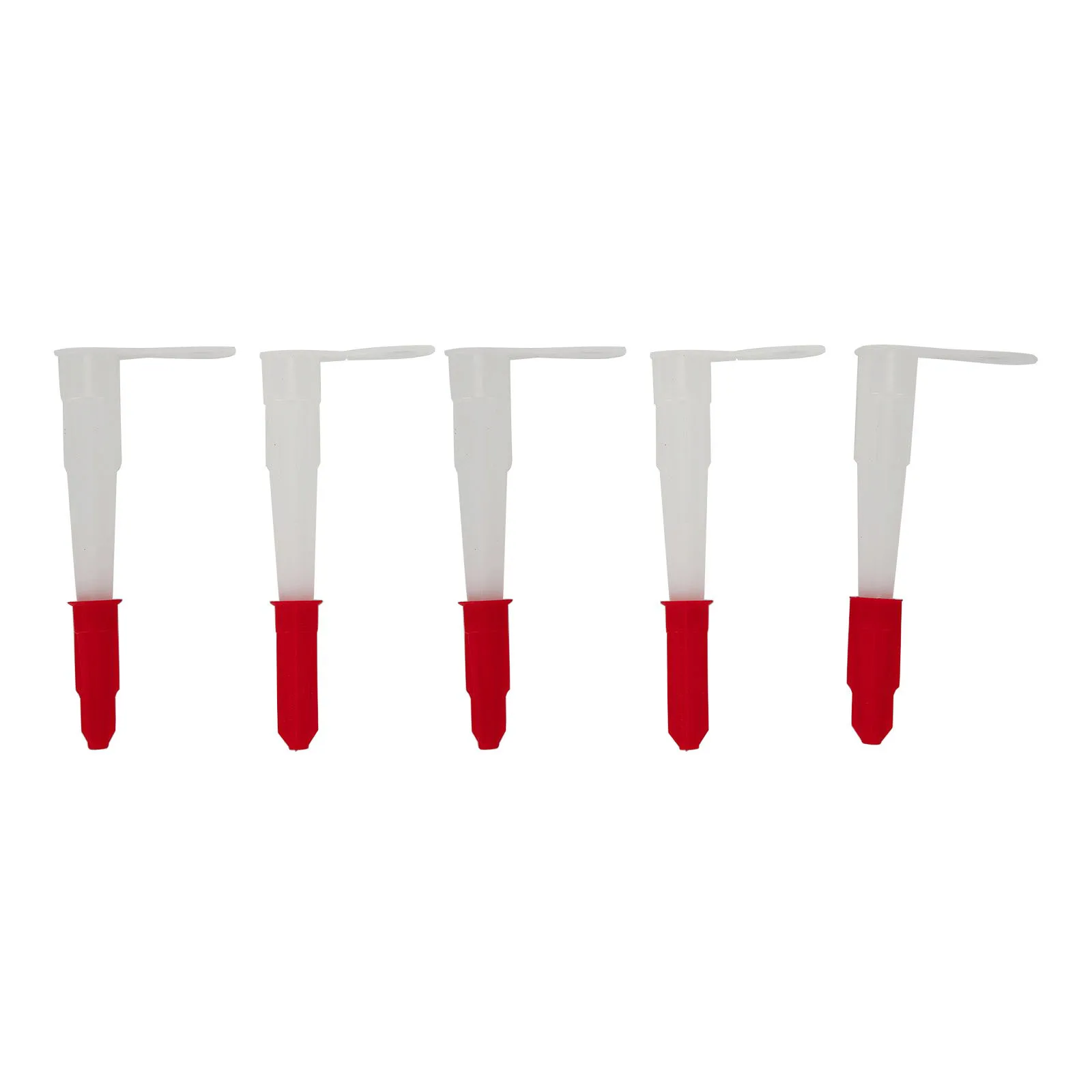 Caulk Nozzle Cap Replacement Kit Compatible with EU3 Cartridges Featuring Threaded Screw Cap to Prevent Nozzle Clogging