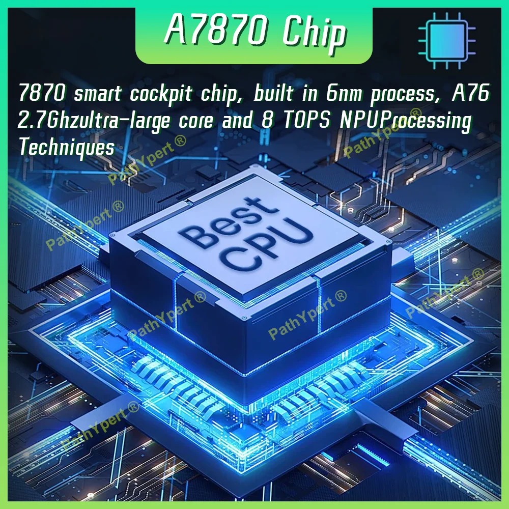 شاشة سيارة كبيرة 7870 CPU Android 14 لسيارة Toyota Avalon 2019-2021 مشغل الوسائط المتعددة يدعم وضع الليل والنهار ستيريو Carplay بلوتوث DSP