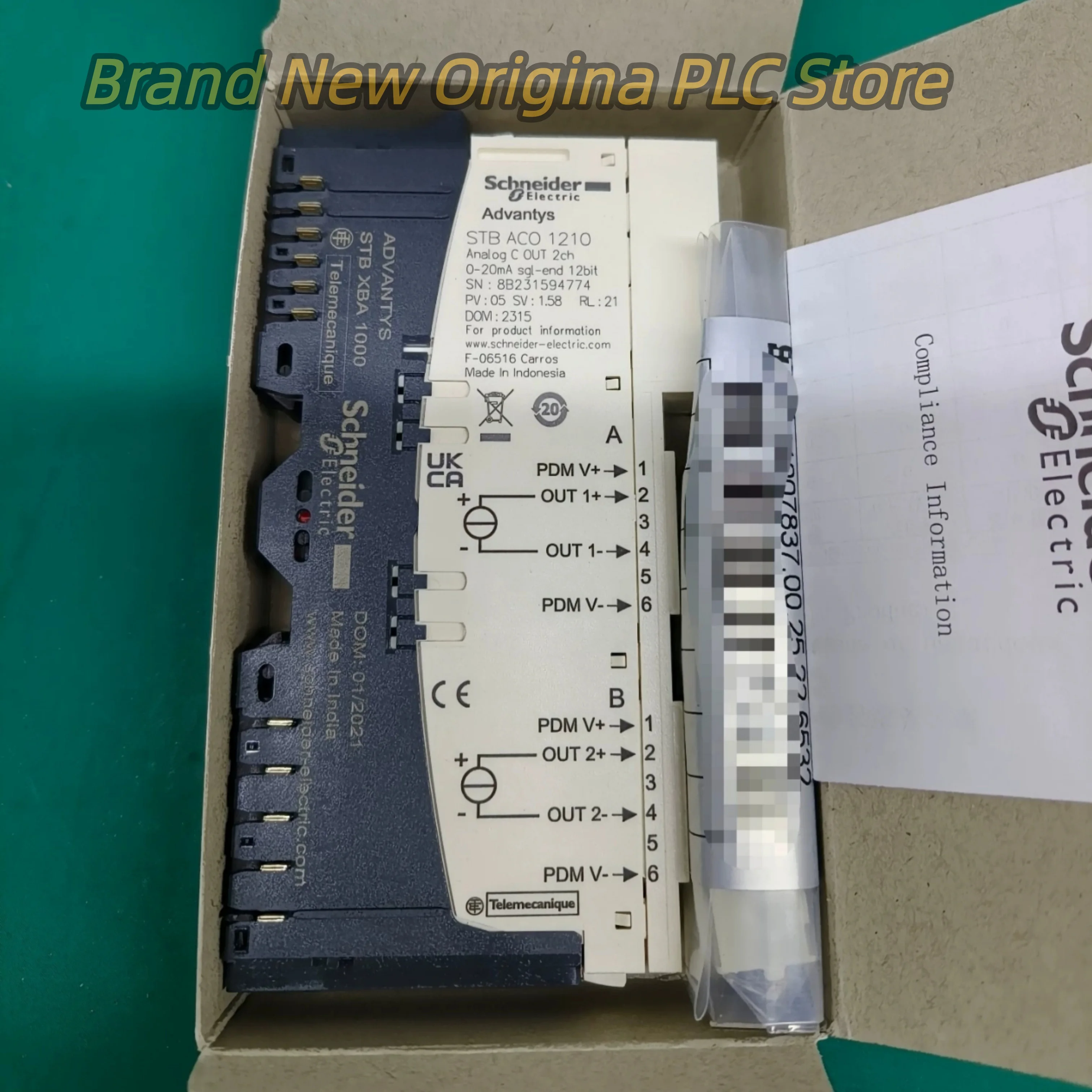 STBACI1400K STBACO0220K PLC module STBACO1210K   100%NEW