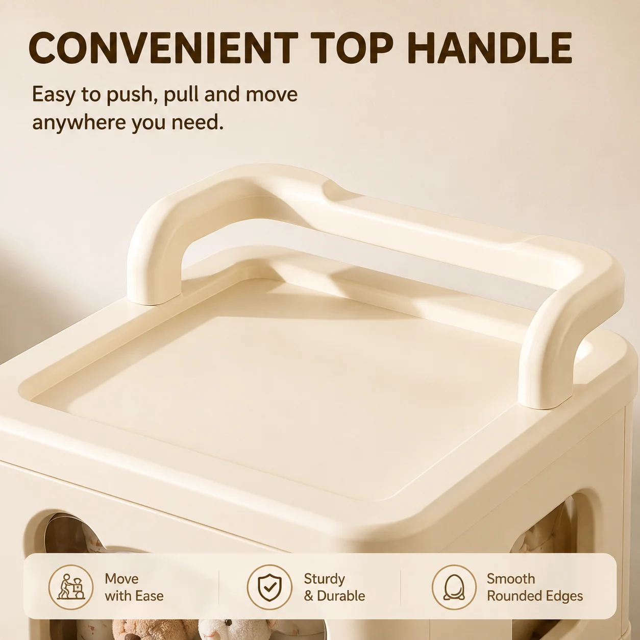 Baby Storage Cabinet with Draw - Kids Toys Drawers 评论和价格