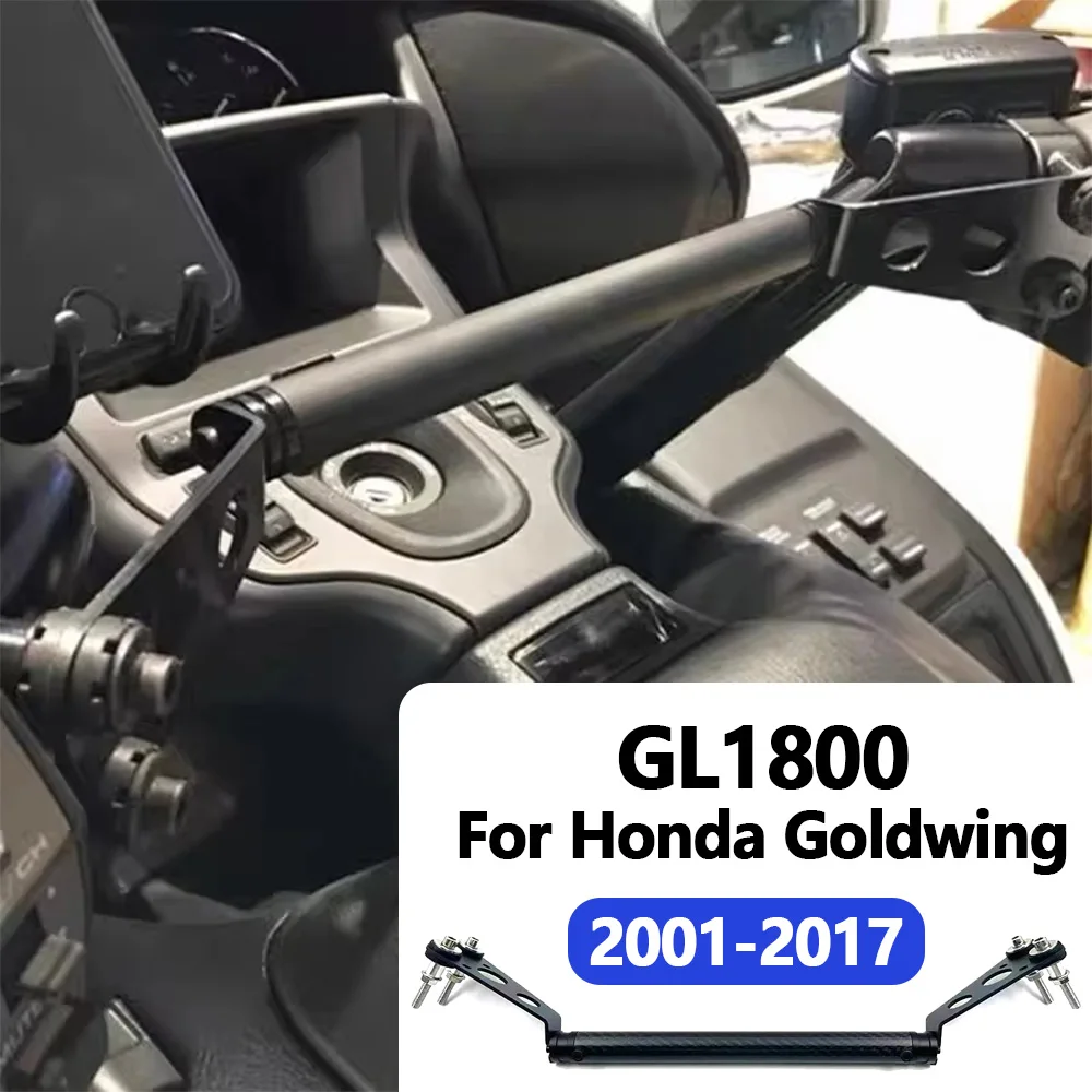 For Honda Goldwing 1800 GL1800 USB Phone Holder GL1800 Motorcycle GPS Navigation Bracket 2001-2017
