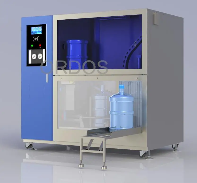 Automatic China Factory commercial wate vending machine RO-300 integrative pure water filling machine