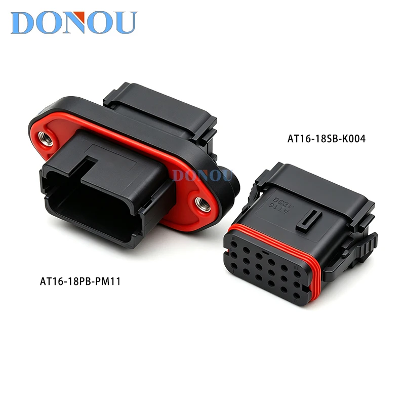 AT16-18PB-PM11 / AT16-18SB-K004 Agricultural Machinery Connector - New Energy Energy Storage 18-Pin Wiring Plug