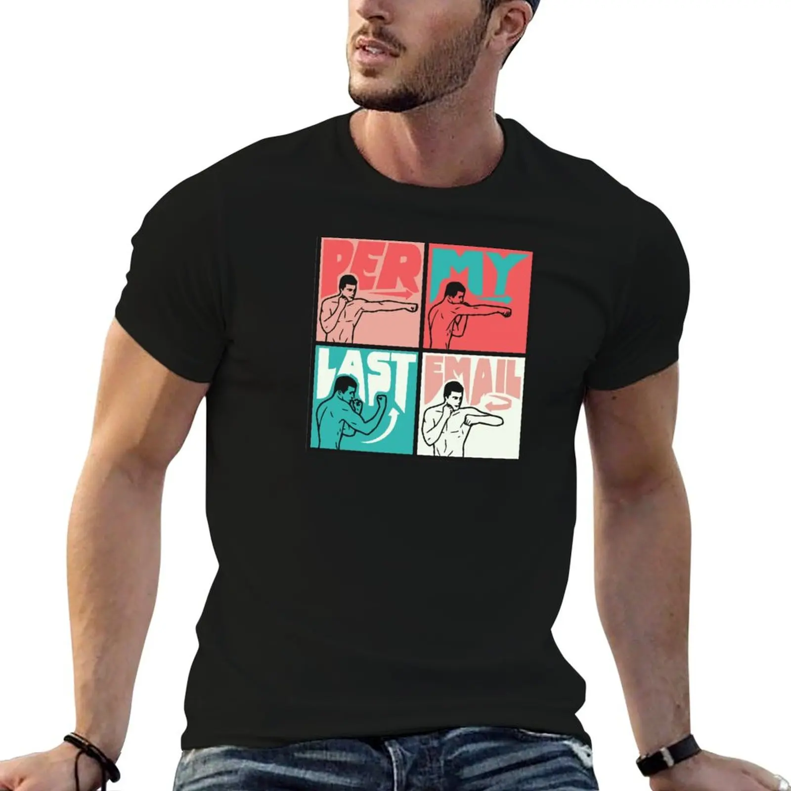 Per my last email… T-Shirt anime figures cute clothes shirts men