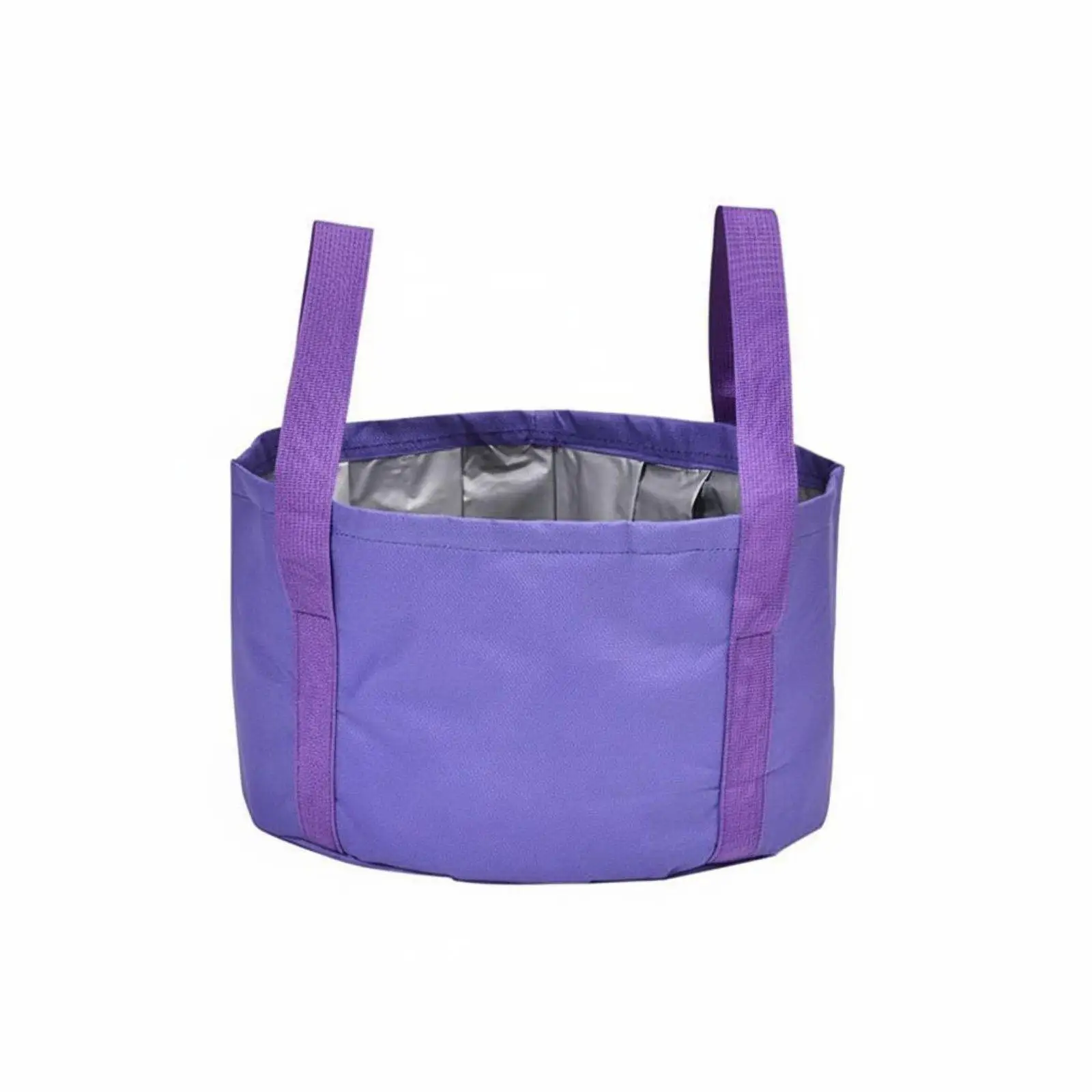 12L Portable Folding Pail Camping Bucket Leakproof Water Container Space Saving Collapsible Tub with Reinforced Grip for Outdoor