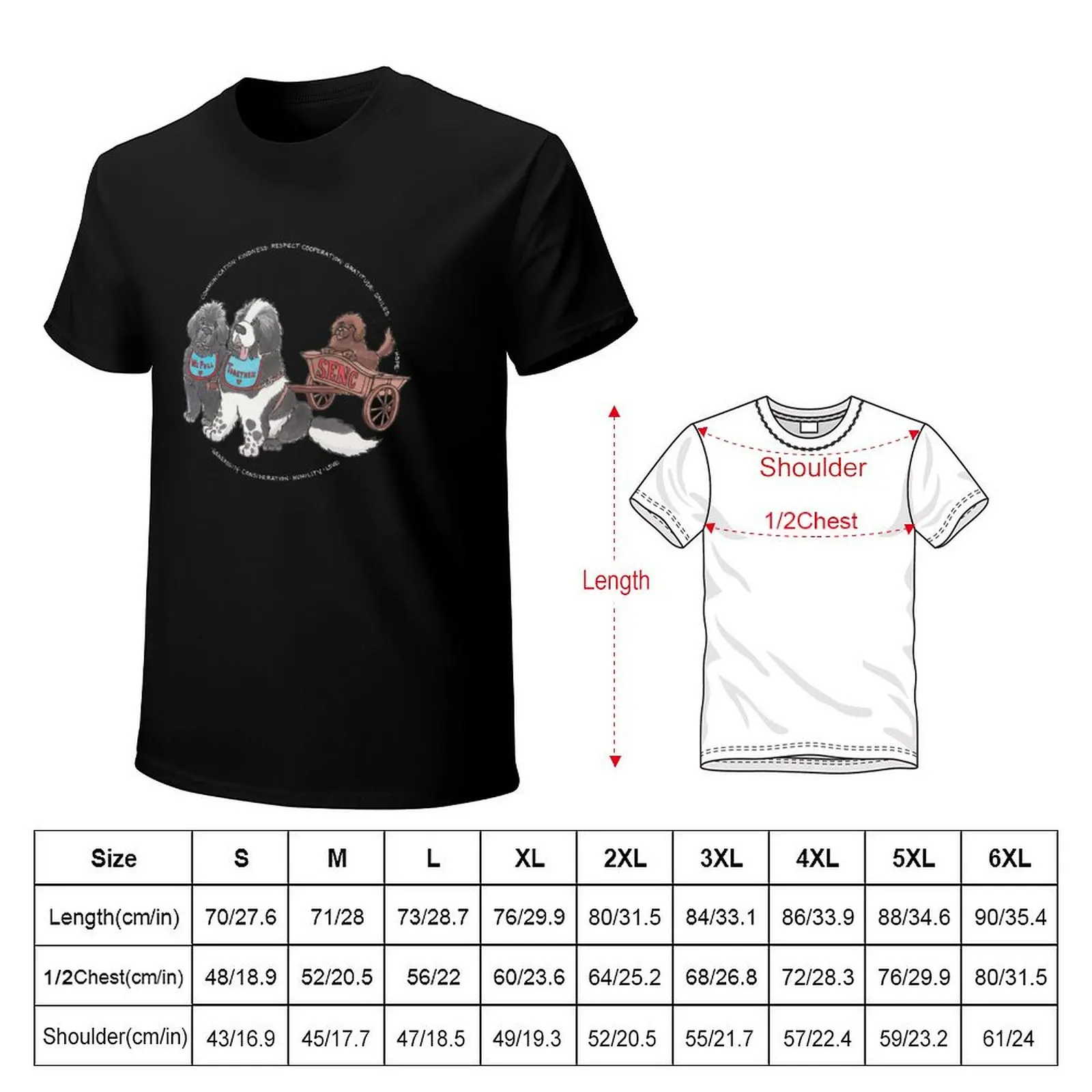 SENC 2022 Draft Test logo for dark shirts T-Shirt Utility Casual Work T-Shirt