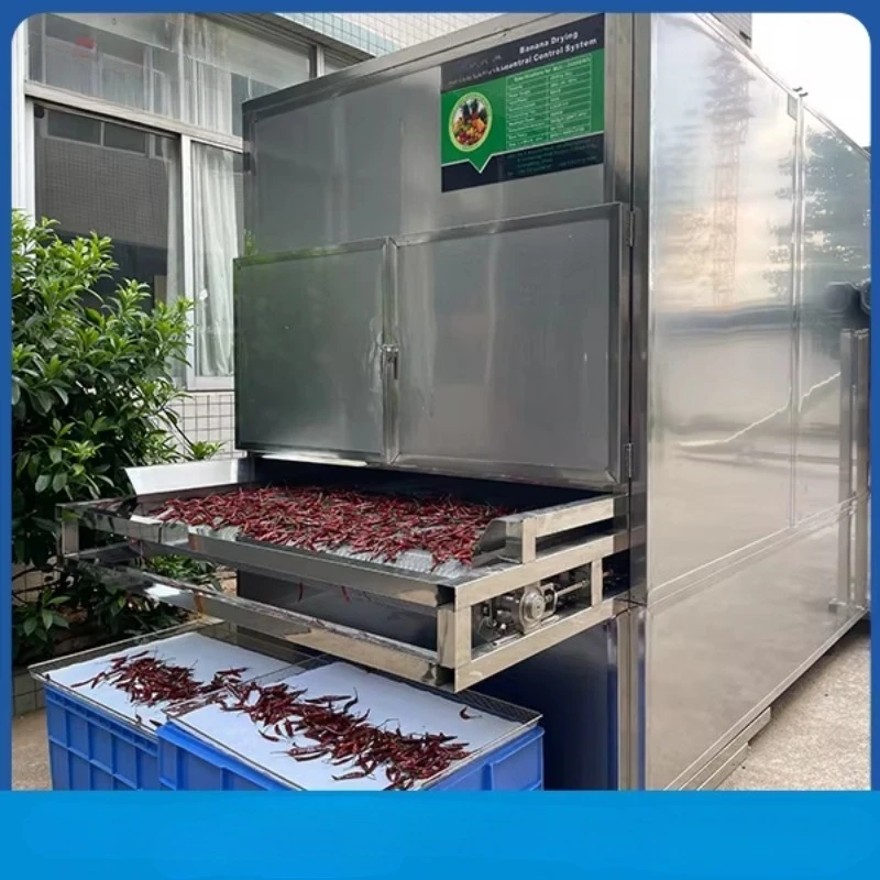 Customize Industrial Multi-Layer Mesh Belt Dryer Machine for Continuous Banana Peach Cassava Drying Equipment