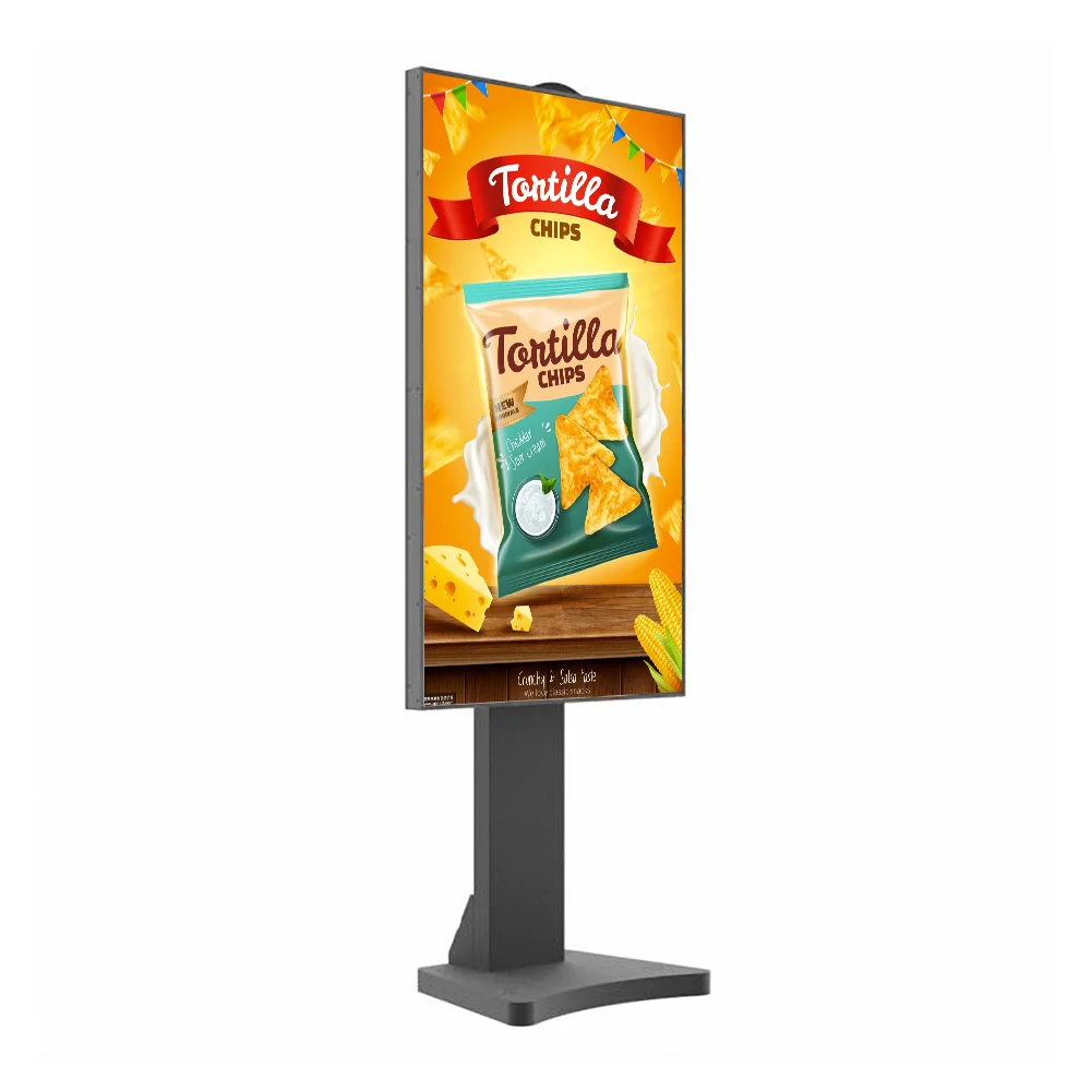Schermo di visualizzazione peretro la finestra Display LCD Vetrine del negozio Pannello interattivo per display pubblicitario LCD per finestre